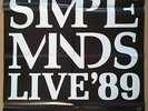 SIMPLE MINDS  1989      orig. CONCERT-KONZERT-POSTER-PLAKAT