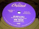 1956 Gene Vincent-Blue Caps BE-BOP-A-LULA/WOMAN LOVE Capitol 3450 78 Record VG++