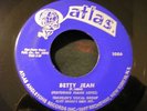 TRAVELERS Vocal Group Lenora / Betty Jean on Atlas Doo Wop R&B 45 on Atlas