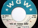 GENO & THE ENCORES 45 Rita My Teenage Bride / Midnite Walk TEEN Pop SIGNED e0631