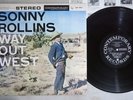 SONNY ROLLINS WAY OUT WEST CONTEMPORARY LAX-3010 Japanese Pressing Vinyl LP