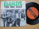 WORDS THE BEE GEES 45 VINYL RECORD E.P. 7