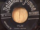 HARRIS SEATON ska 45 Tell Me / I Am So Glad   Rolando & Powie skinhead reggae