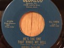 SHERRI TAYLOR northern soul r&b 45 He's The One That Rings My Bell   Glroeco