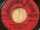 ROY & MILLIE ska 45 Never Say Goodbye / This World   Rolando & Powie