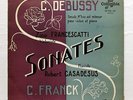 FRANCESCATTI, CASADESUS - DEBUSSY & FRANCK violin & piano sonata COLUMBIA LP EX
