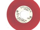 STEVE LAWRENCE--7'-RED VINYL PROMO 45---(GO AWAY LITTLE GIRL)----VG++/EX