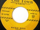 THE SOLITAIRES Magic Rose b/w Later For You Baby 45 DOO-WOP NM OLD TOWN 1015