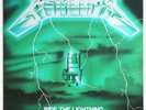 METALLICA Ride the lightning GREEN COVER MISPRINT french 1984 bernett LP