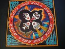 KISS ROCK AND ROLL OVER LP RECORD WITH INSERT ORDER FORM AND STICKER