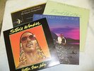 4 LPs-Stevie Wonder-In A Square Circle Musiquarium Hotter Than July Secret Life