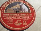 BRAHMS DOUBLE CONCERTO IN A MINOR OP102 JAQUES THIBAUD & PABLO CASALS DB1311-14
