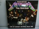 METALLICA-LIVE AT LEMMY'S BIRTHDAY BASH '95.USA 1995-CLEAR VINYL LP-NEW.SEALED.