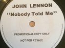John Lennon - Nobody told me -  DEMO PROMO UK The Beatles