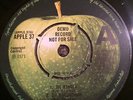 UK Apple DEMO 45 - Ravi Shankar - George Harrison - The Beatles