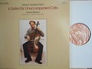 BACH SUITES FOR UNACCOMPANIED CELLO- ANNER BYLSMA- PRO-ARTE/SEON- NM-