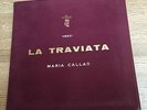 Coffret tissu 3 LPs La Traviata Maria Callas Albanese Santini Vega VAL 24 EXC*