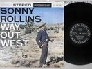 SONNY ROLLINS WAY OUT WEST CONTEMPORARY GXC-3104 Japanese Pressing Vinyl LP
