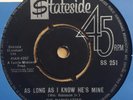 THE MARVELETTES  AS LONG AS I KNOW HE'S MINE    STATESIDE  45  SOUL