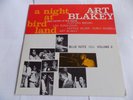 ART BLAKEY-A NIGHT AT BIRDLAND RARE BLUE NOTE JAZZ VINYL LP