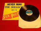 SEX PISTOLS LP NEVER MIND THE BOLLOCKS 1ST 1000 V2086 A3/B2 EX PLAIN BACK