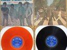 2-The Beatles Records (1967 Asian Versions) Help (Orange) + Abbey Road Vinyl LP