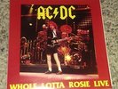 AC/DC Whole Lotta Rosie Live, RARE 7 inch, Limited Edition of 500