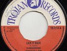 CLARENDONIANS  LICK IT BACK  UK ORIG  IN DEMAND BOSS REGGAE CLASSIC