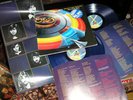 ELO -    Out Of The Blue,    RARE 1978 UK BLUE VINYL DOUBLE-LP + POSTER / inners