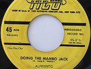 ALFREDITO - Doing The Mambo Jack/Cha Cha Baby - RARE Latin 45 on TICO