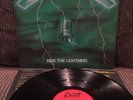Metallica Ride The Lightning Green Error Cover Bernett France 1st Press 1984