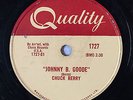 HEAR  RARE Rock 'N Roll 78 CHUCK BERRY Johnny B Goode/Around 'N Around QUALITY