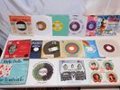 35x Christmas 45 Lot:Bing Crosby White,Elvis Blue/Santa Claus,Brenda Lee Rockin+