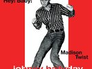 johnny hallyday - hey   baby   - madison twist -45t couleur ep 7