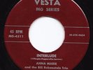Mod Popcorn Vocal Jazz 45 ANNA MARIE Interlude/Love Is Here To Stay Vesta HEAR