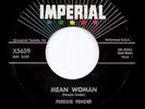 Rockabilly/Doo Wop 45 FREDDIE FENDER Mean Woman/Holy One Imperial HEAR Nice