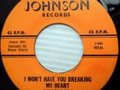 DUBS 45 I WON'T HAVE YOU BREAKING MY HEART / SOMEBODY GOOFED 70's release e0793