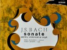 ALDULESCU Cello & GEHANN Organ play BACH Sonatas on FIRST PRESS Electrecord LP