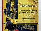 IVRY GITLIS - STRAVINSKY violin concerto, duo concertant VOX LP
