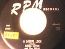 45rpm doowop  A Casual Look by Little Clydie and The Teens