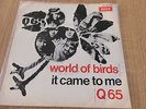 Q 65 WORLD OF BIRDS/T CAME TO ME RARE DUTCH PICTURE SLEEVE DECCA AT 10 263