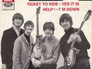 LES BEATLES TICKET TO RIDE + 3 VOL.3 ORIGINAL FRENCH EP
