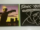 SONIC YOUTH BAD MOON RISING + CONFUSION IS SEX VINYL VINILE LP  BLAST FIRST RARE