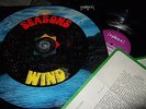 WIND : SEASONS LP 1971 PLUS 3 GERMANY + ORIGINAL COLOURED PROMOSHEETS