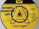 TURNSTYLE Riding A Wave/Trot original 1968 UK Pye demo vinyl 7