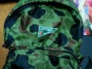 Title Fight Floral Green camouflage backpack/bag