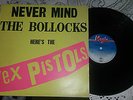 SEX PISTOLS Never Mind the Bollocks  VIRGIN VP2086 UK  WITH ' Submission' COVER