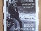 Bruce Springsteen  'Born To Run'  bookstore promotional poster