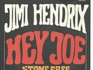 7'Jimi Hendrix   Hey Joe/Stone Free    Germany Original    TOP