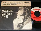 MARLENE DIETRICH Die Antwort weiß ganz allein der Wind/ DDR SP 1966 AMIGA 440032